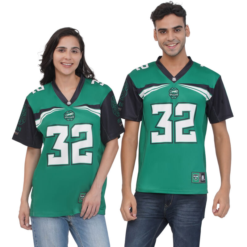 Ireland Official American Football Green Jersey